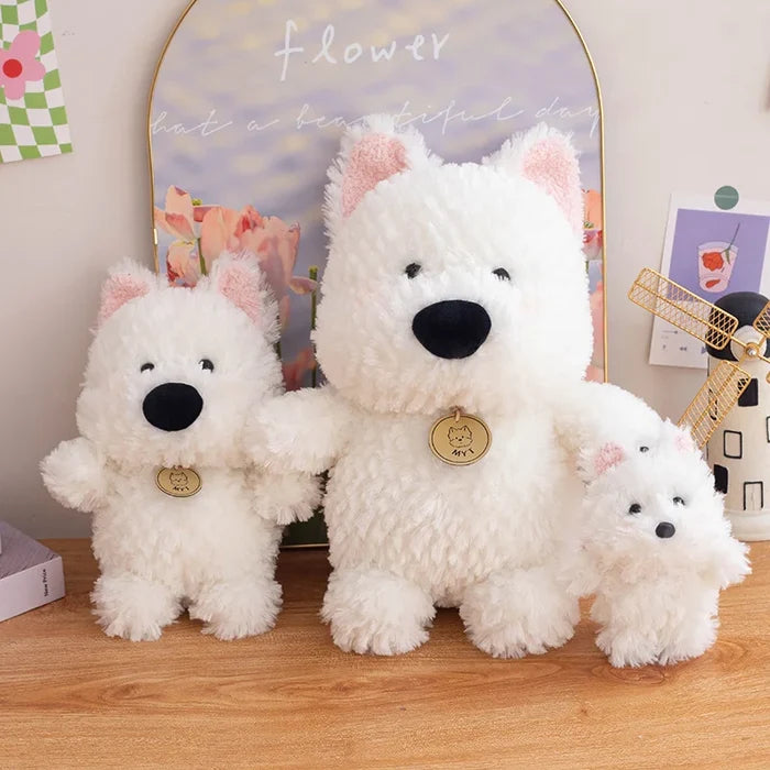 3 Westies Plush Toys