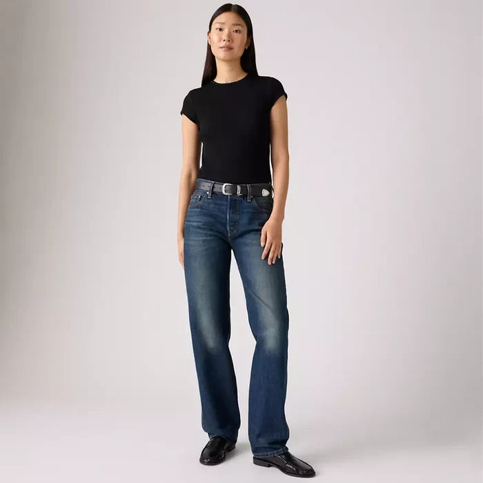 501® '90's Women's Jean - Work Yourself Selvedge Medium Wash