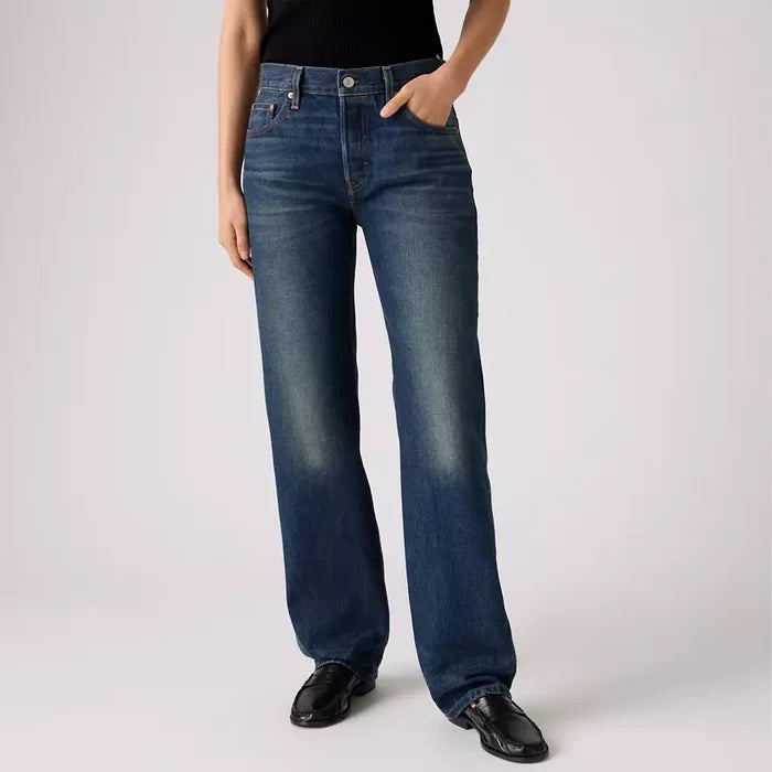 501® '90's Women's Jean - Work Yourself Selvedge Medium Wash