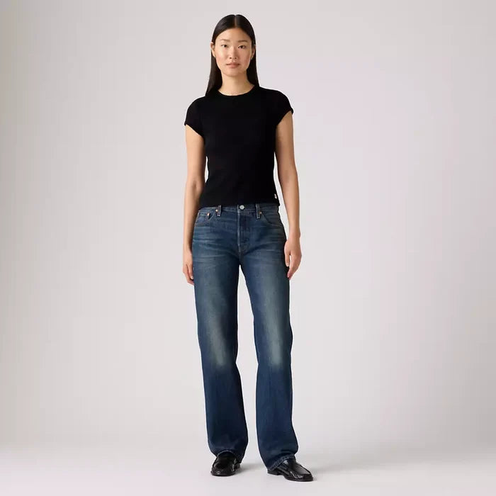 501® '90's Women's Jean - Work Yourself Selvedge Medium Wash