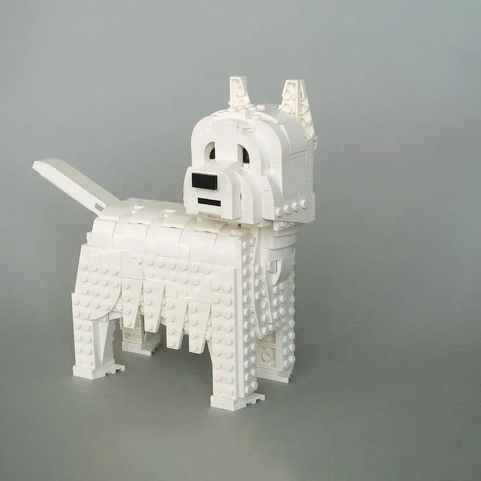 521pcs Westie Building Blocks