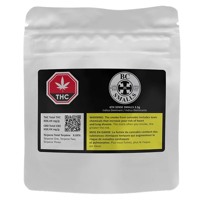 BC Smalls 3.5 g 6Th Sense Smalls Flower