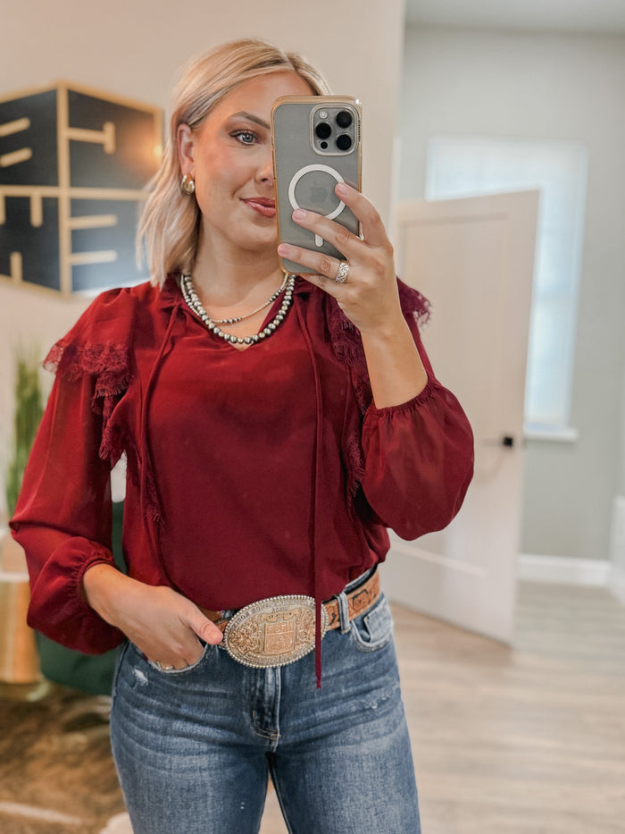 A Little Extra Blouse