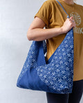 Aizawa Indigo Tsuno Bag, Shippou Dots