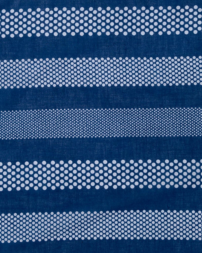 Aizawa Lightweight Indigo Bandana, Boarder and Multi-Dots