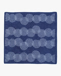 Aizawa Lightweight Indigo Bandana, Dotted Circles