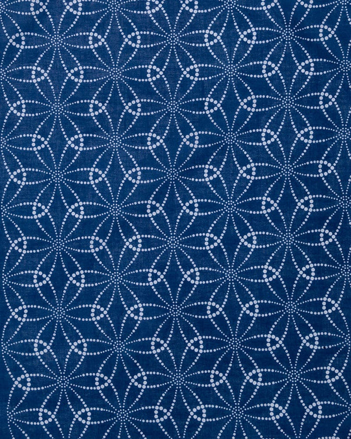 Aizawa Lightweight Indigo Bandana, Shippou Dots