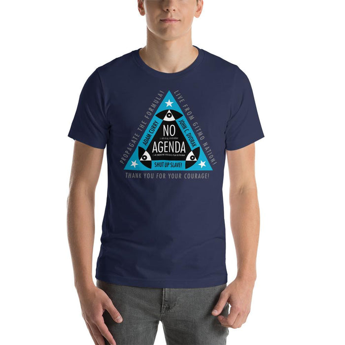ALL SEEING NO AGENDA - tee shirt