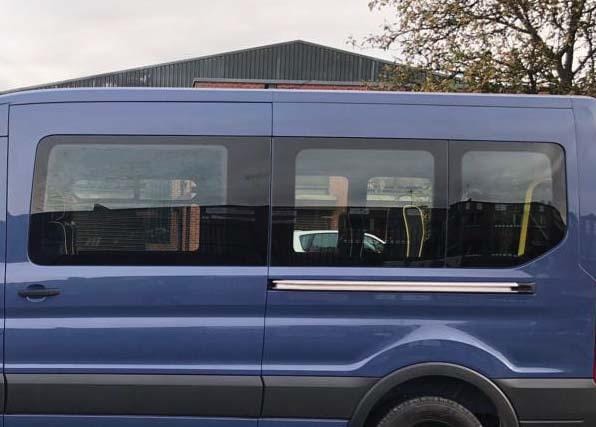 Ford Transit 2015+ Driver Side Rear Quarter Fixed Window ( Front View) - Campervan HQ