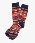 American Trench, Crew Socks, Cotton Fair Isle