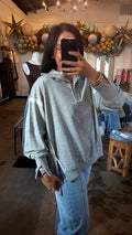 Basic Oversized Grey Sweatshirt