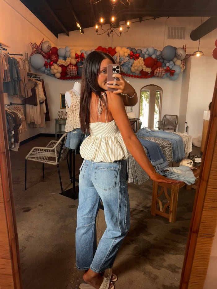 Beachy Balloon Bottom Top