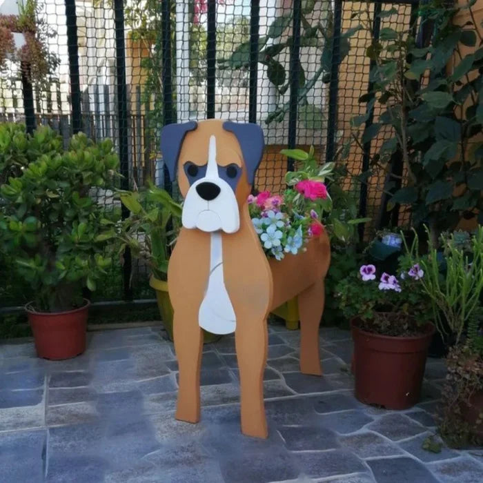 Beagle Flower Planter