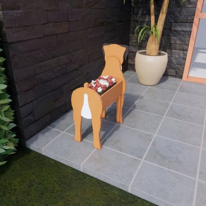 Beagle Flower Planter
