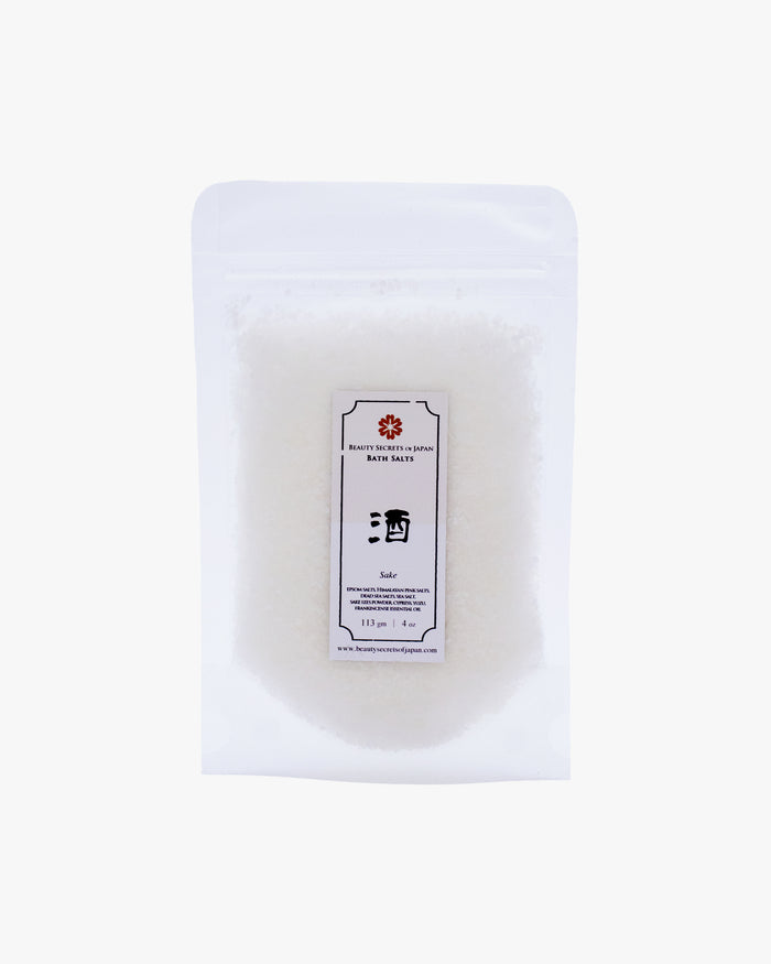 Beauty Secrets of Japan, Bath Salt, Sake