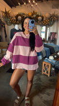 Berry Blush Long Sleeve Tee