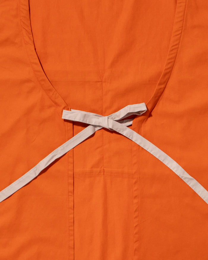 Bisque Whimsy Long Wrap Apron - Orange