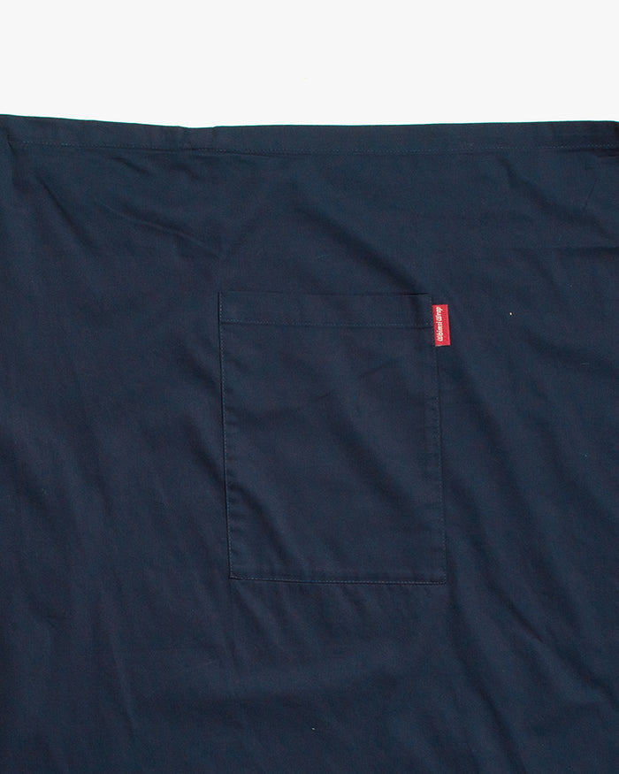 Bisque Whimsy Waist Wrap Apron - Navy
