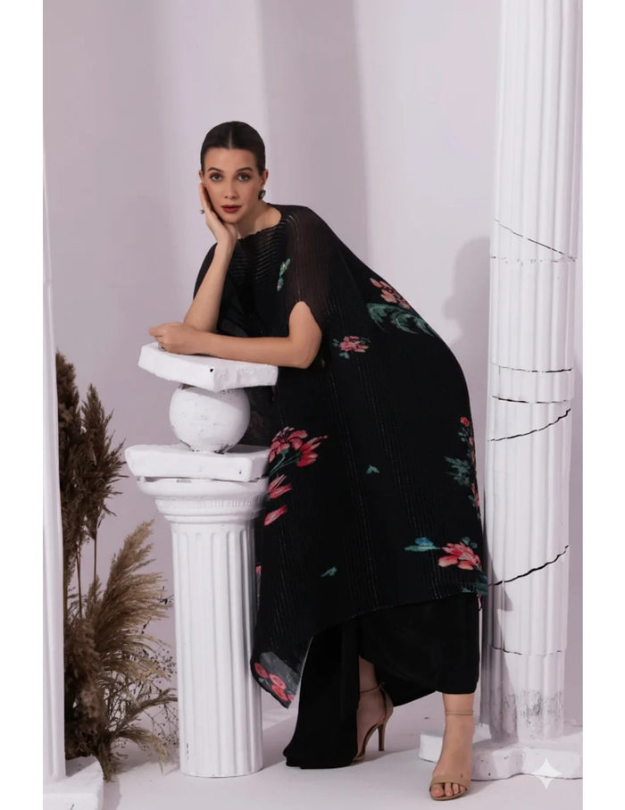 Black Kaftan & Dhoti