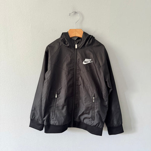 Nike / Black windbreaker / 5-6Y