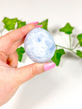 Blue Calcite Egg