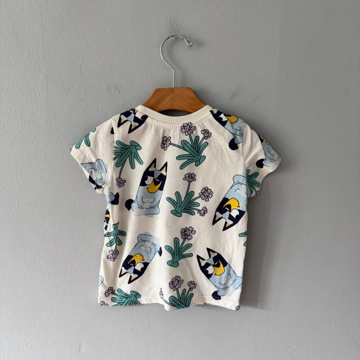 Bluey / White T-shirt / 3T