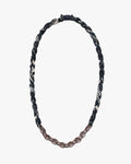 Boet x Kiriko Necklace, Faded Indigo Katazome
