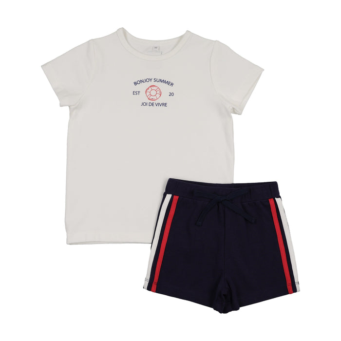 Bonjoy Summer Shorts Set