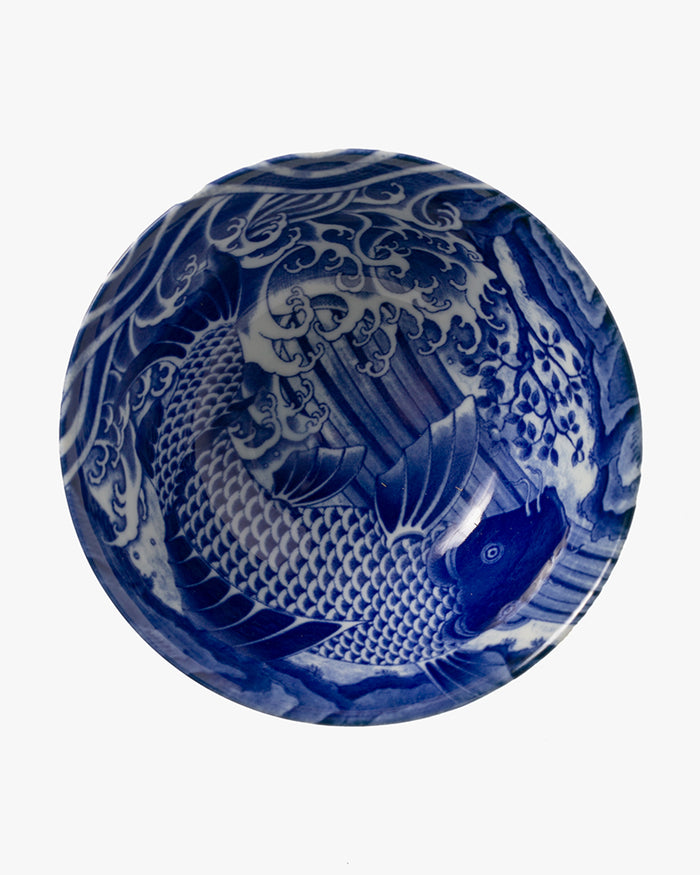 Bowl, Ichiyama, Set of 2 with Chopsticks, Koi