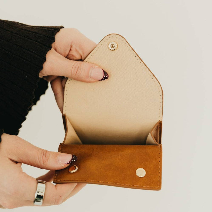 Brown Card Holder