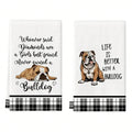 Bulldog Kitchen Towels