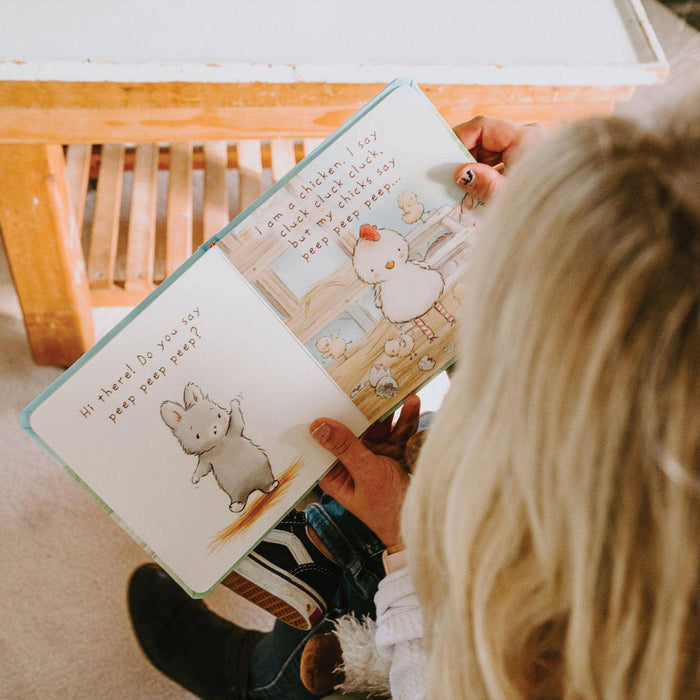 Bunnies By The Bay - Who Says Peep Peep Board Book-Books-Posh Baby