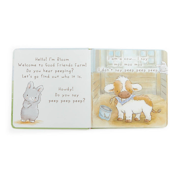 Bunnies By The Bay - Who Says Peep Peep Board Book-Books-Posh Baby