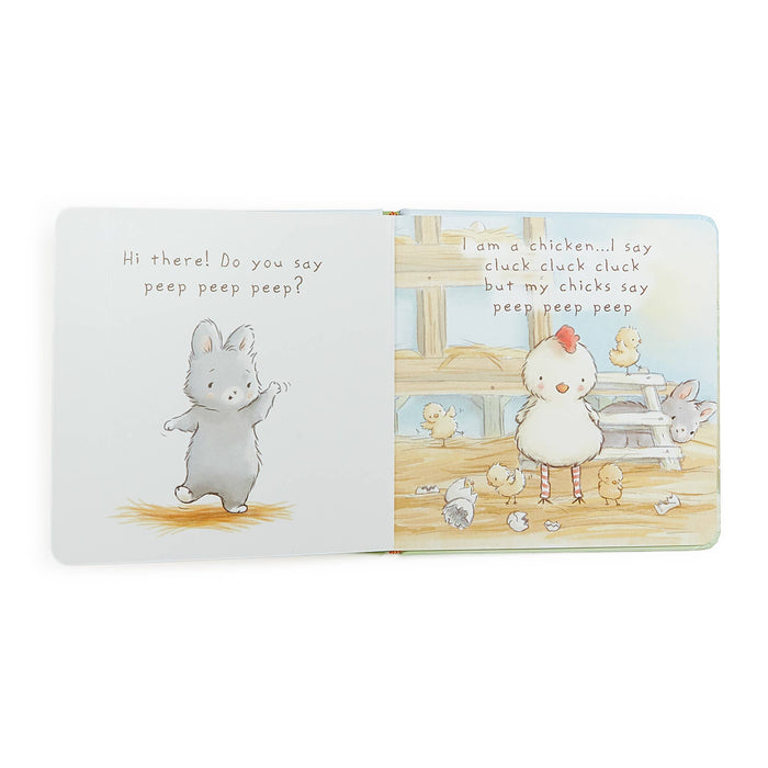 Bunnies By The Bay - Who Says Peep Peep Board Book-Books-Posh Baby