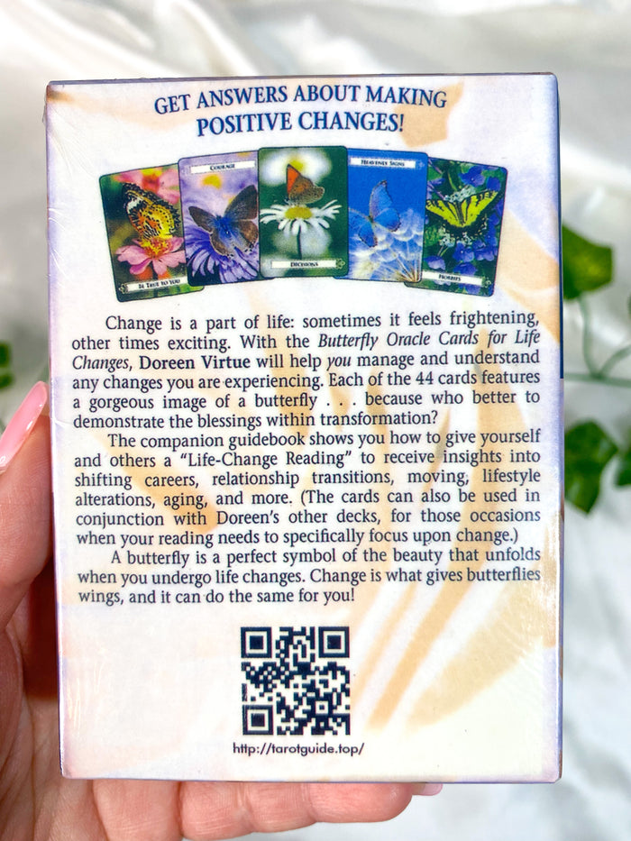 Butterfly Oracle Cards for Life Changes Deck