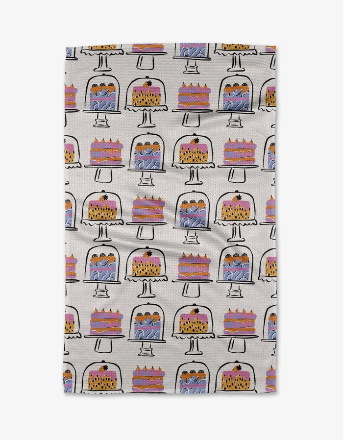 Cakes in the Window Kitchen Tea Towel