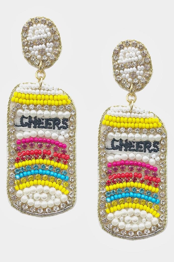 Cheers Beaded Earrings