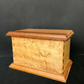 Cherry and Birdseye Maple Dovetailed Box   #3