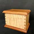 Cherry and Tiger Maple Dovetailed Box   #4