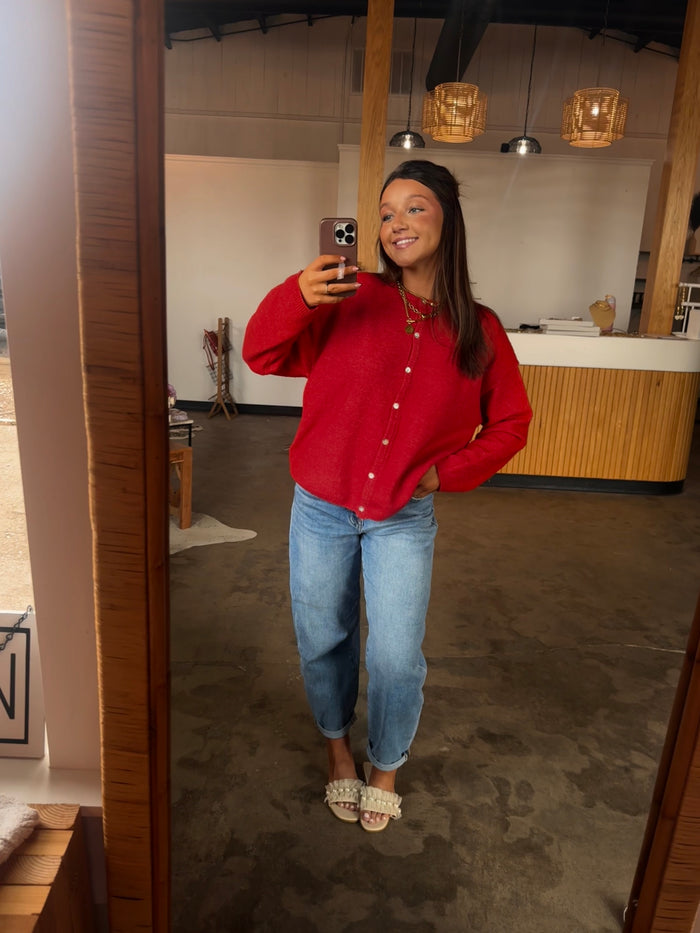 Cherry Pop Cardi