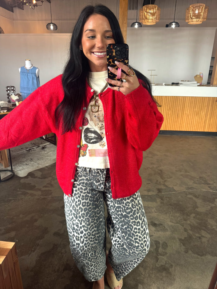 Cherry Pop Cardi