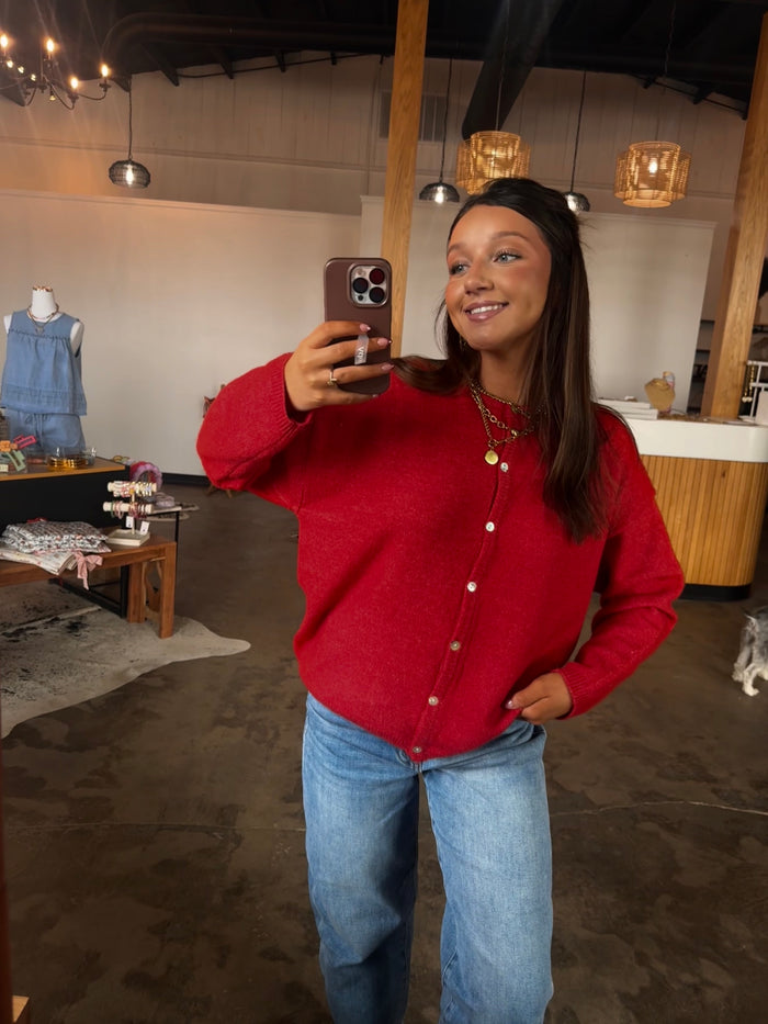 Cherry Pop Cardi
