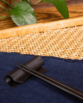 Chopstick Rest, Tsuboe, Irogami, Matte Black