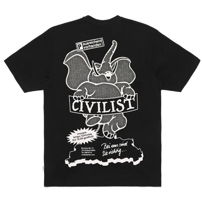 Civilist - Elephant Tee (Black)