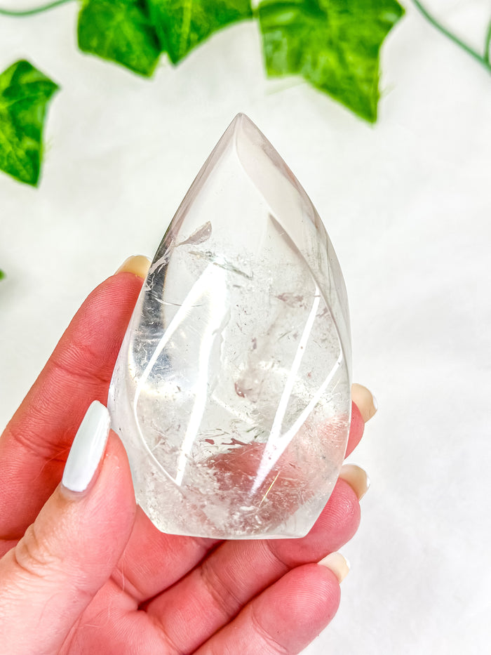 Clear Quartz Flame #6