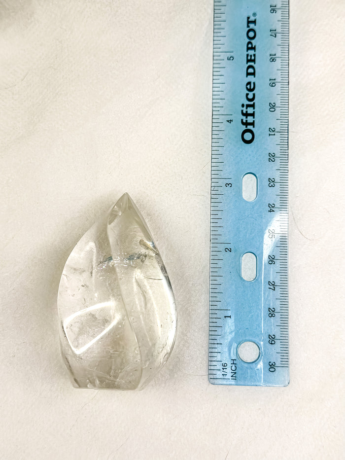 Clear Quartz Flame #6