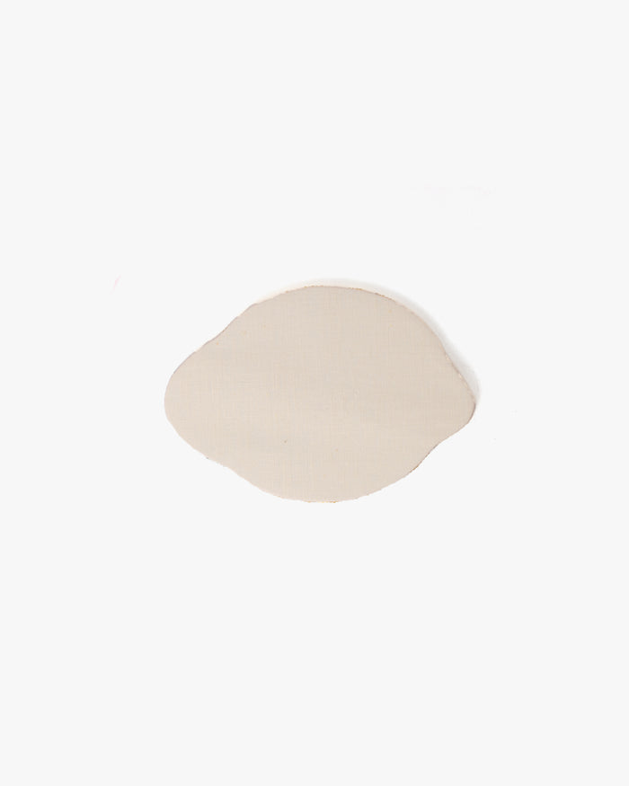 Coaster, Bisque, Beaded Lemon