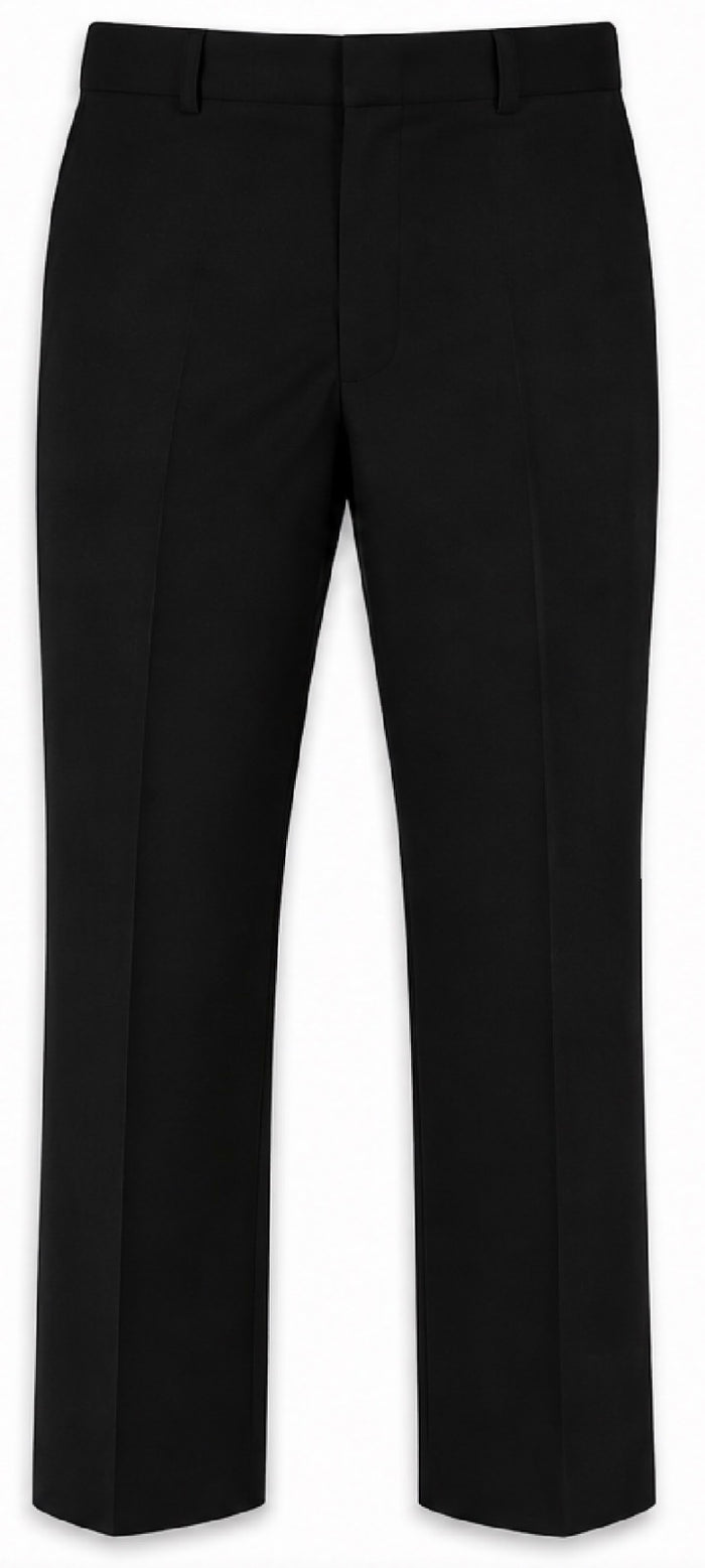 Comfort Fit Stretch Trousers – Half Elasticated