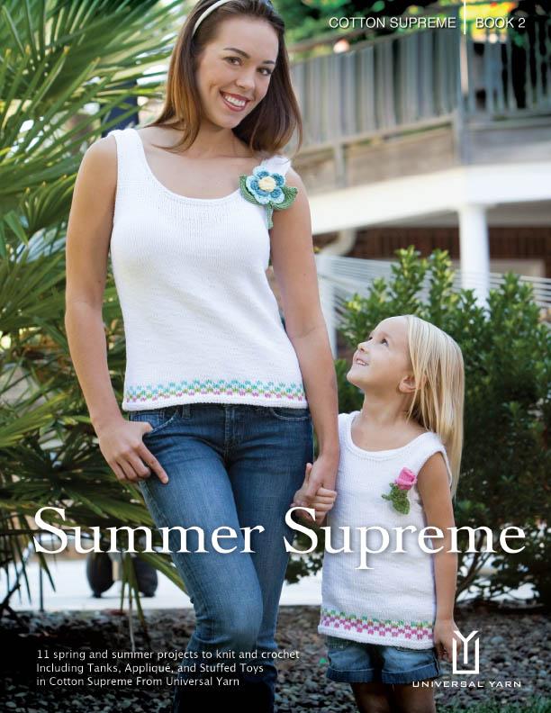 Cotton Supreme Book 2: Summer Supreme Pattern Universal Yarn