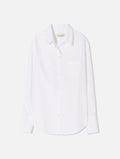 Cotton Voile NL Shirt in White